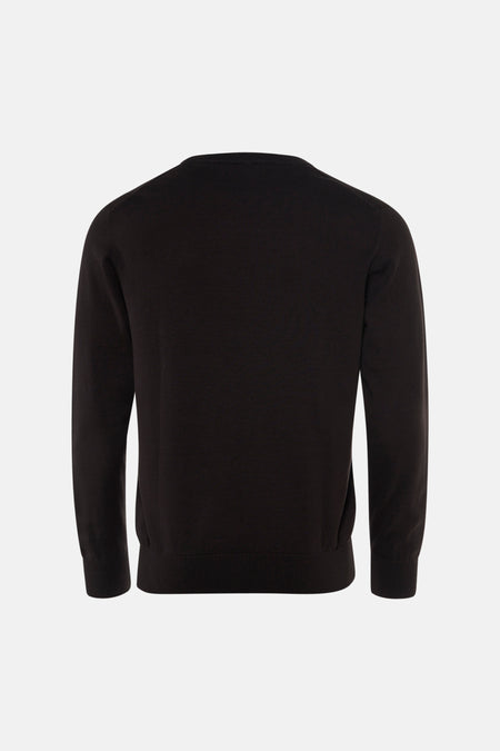Pull O-hals - bruin