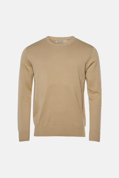 Pull col O - Beige