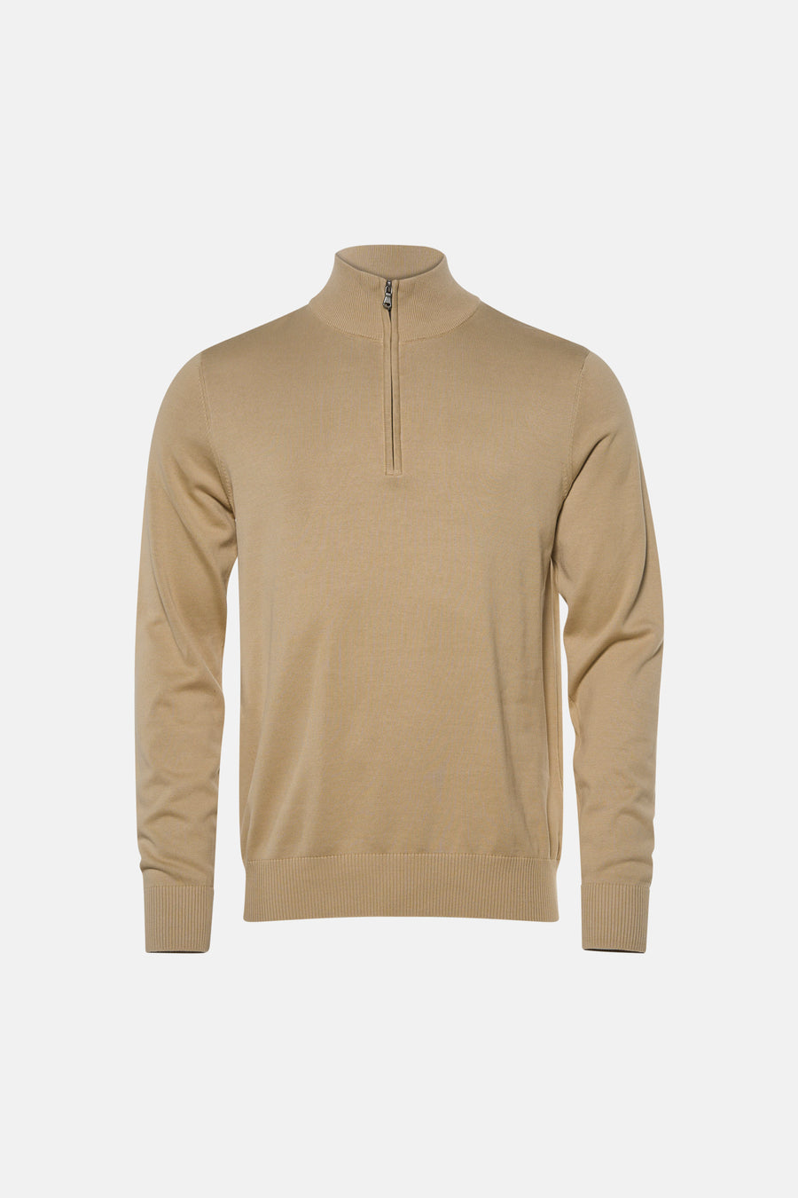 Pull à col roulant - Beige