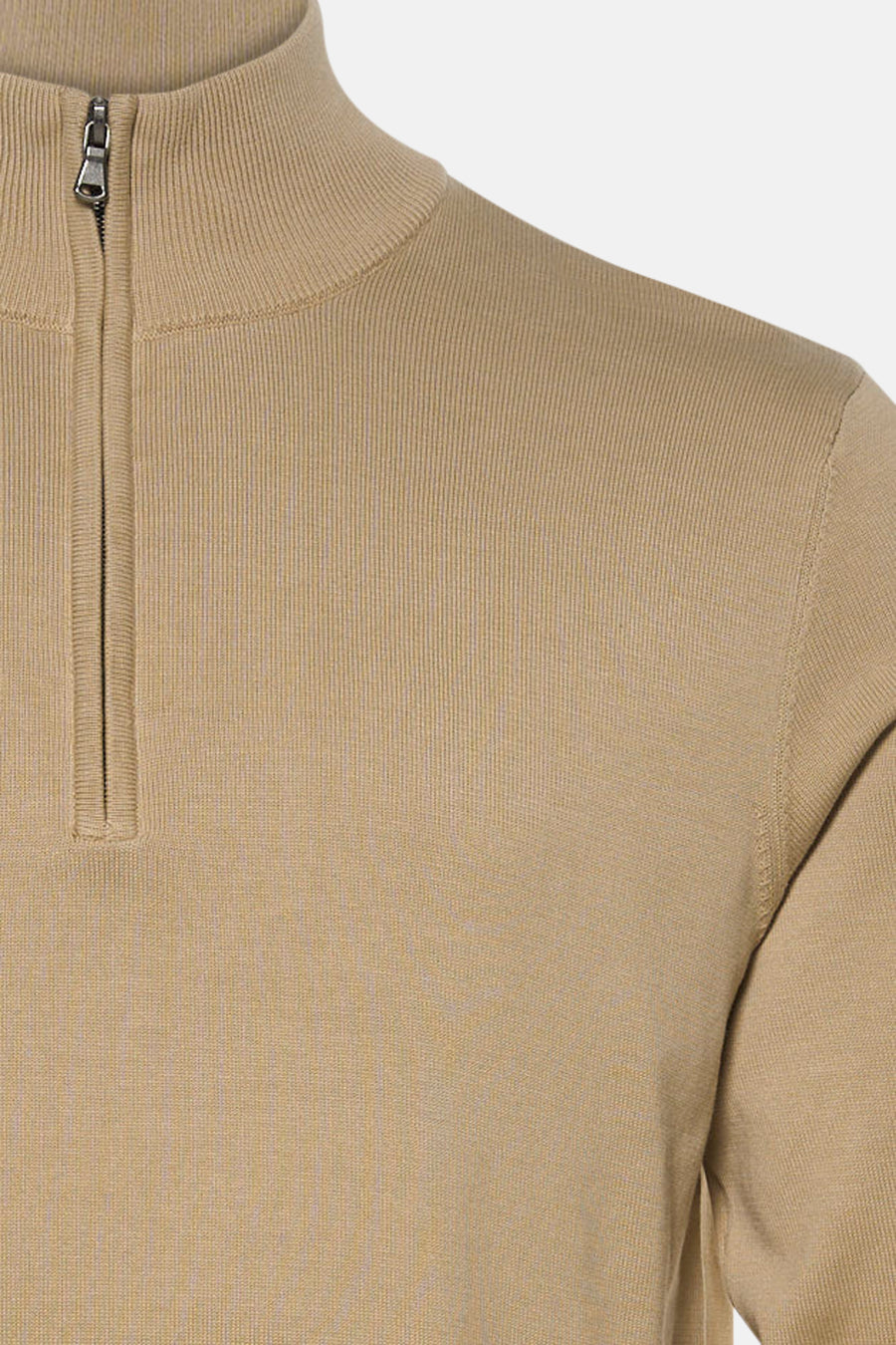 Pull à col roulant - Beige