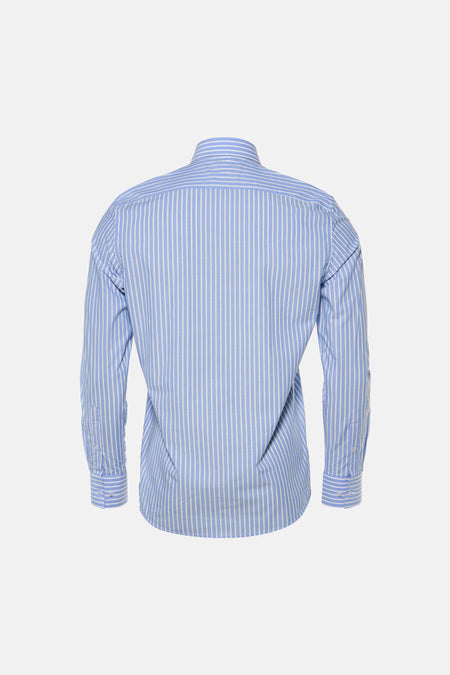 Hemd met lange mouwen - blauw