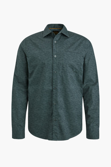 Hemd met lange mouwen - blauw