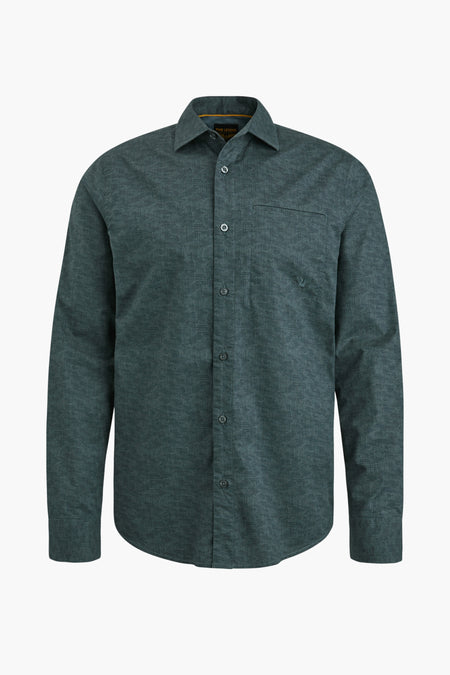 Chemise &agrave; manches longues - bleu