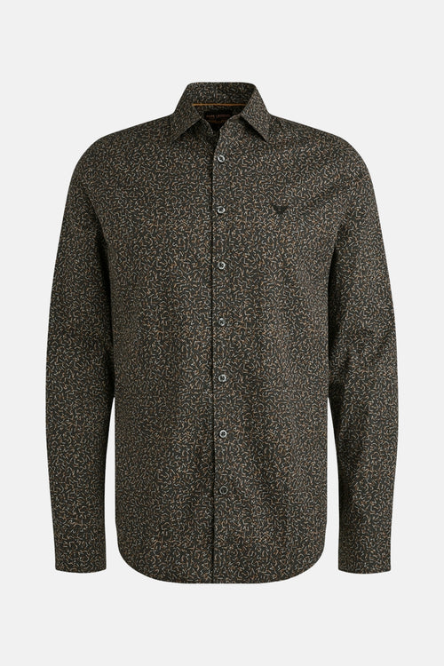 Hemd met lange mouwen - Bruin