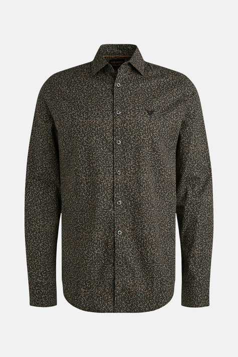 Hemd met lange mouwen - Bruin