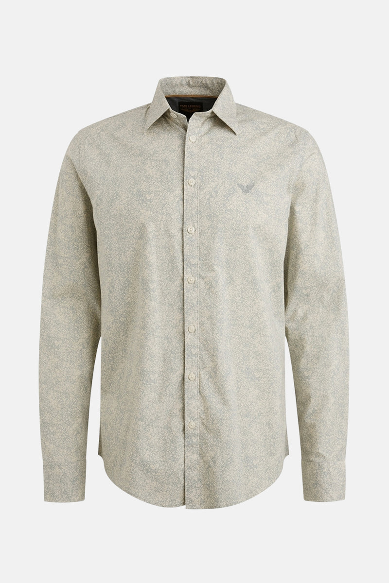 Hemd met lange mouwen - beige