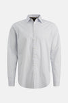 Chemise à manches longues bleu clair de PME Legend, avec un motif géométrique subtil.