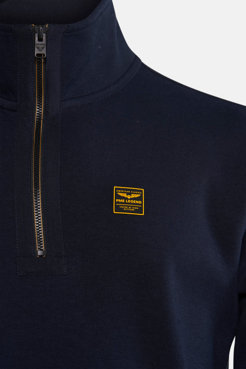 Sweater met rolkraag grijs - PME LEGEND