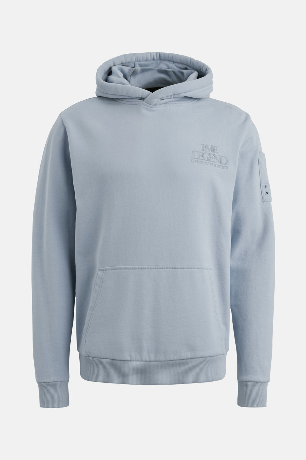 Sweater met kap blauw - PME LEGEND