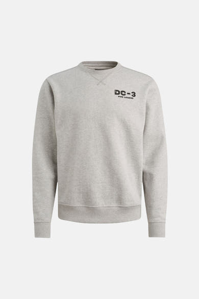 Sweater O-hals - grijs