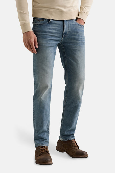 Jeans tapered mid blue denim - PME LEGEND