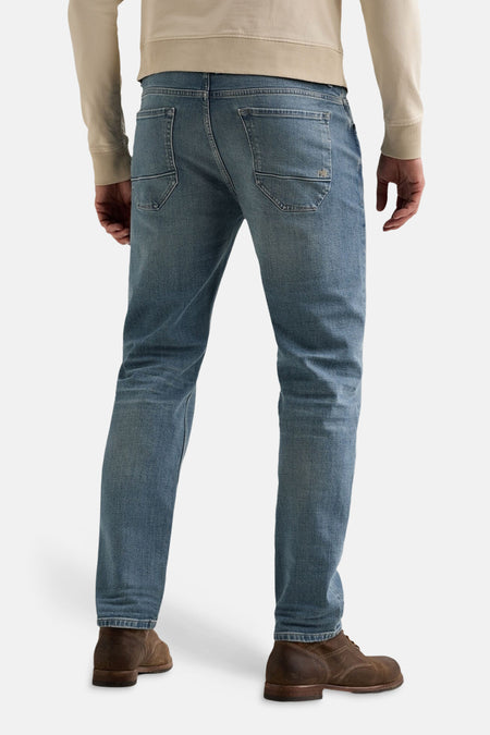 Jeans tapered mid blue denim - PME LEGEND