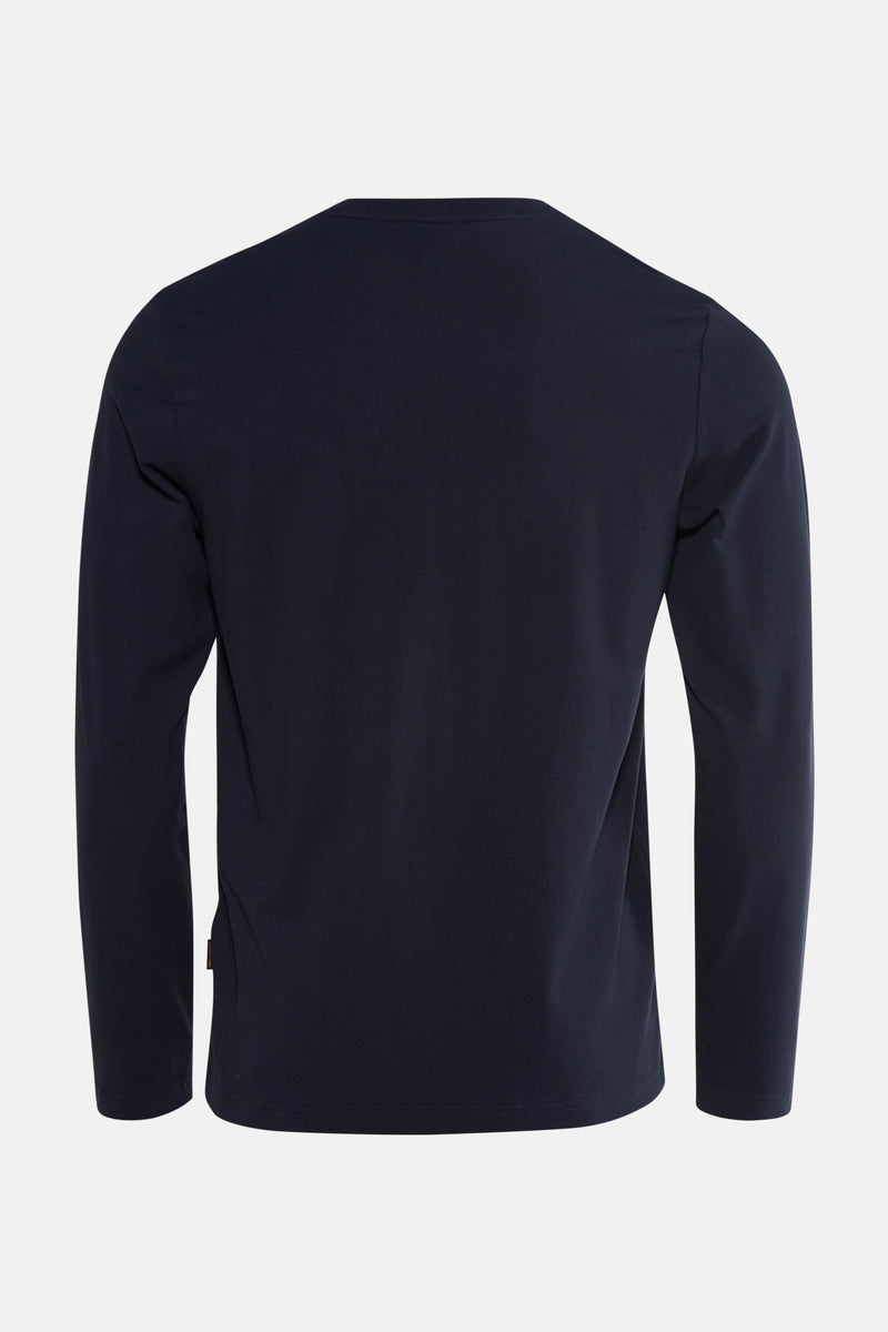 T-shirt met lange mouwen - Blauw