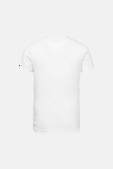T-shirt blanc à manches courtes de Pme Legend, vue arrière.