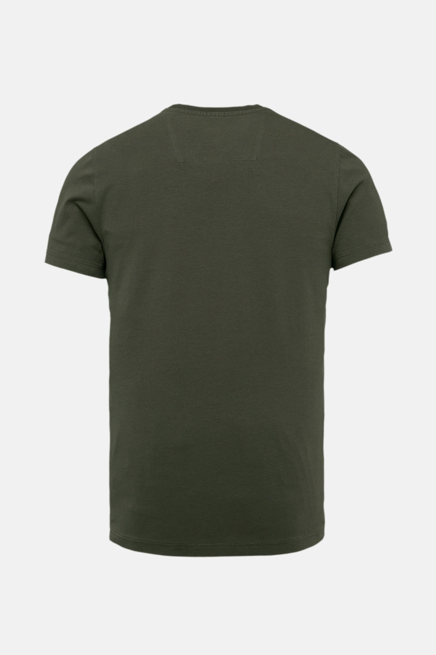 T-shirt gris de Pme Legend, uni, en jersey, vue de dos.