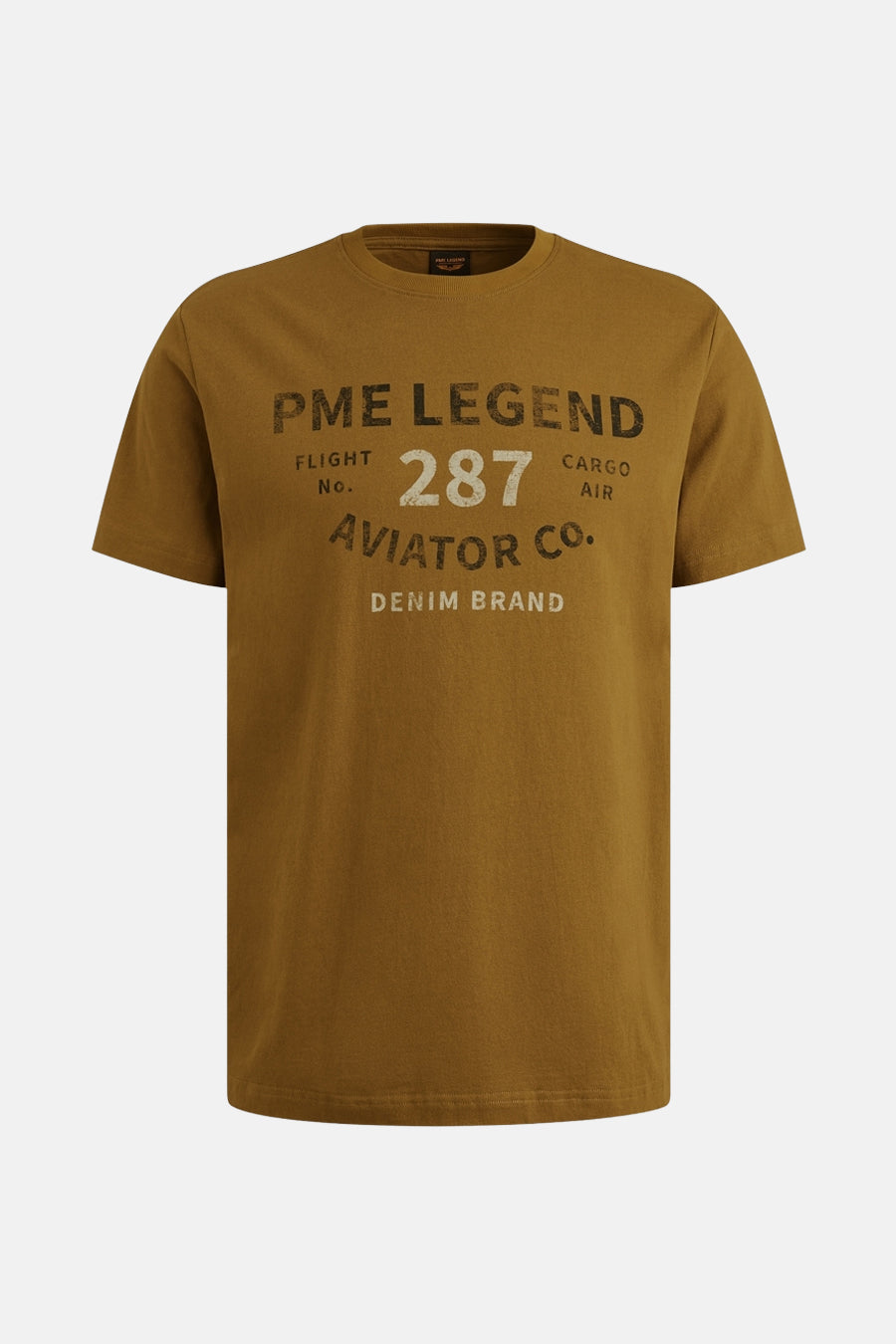 T-shirt à manches courtes - ocre