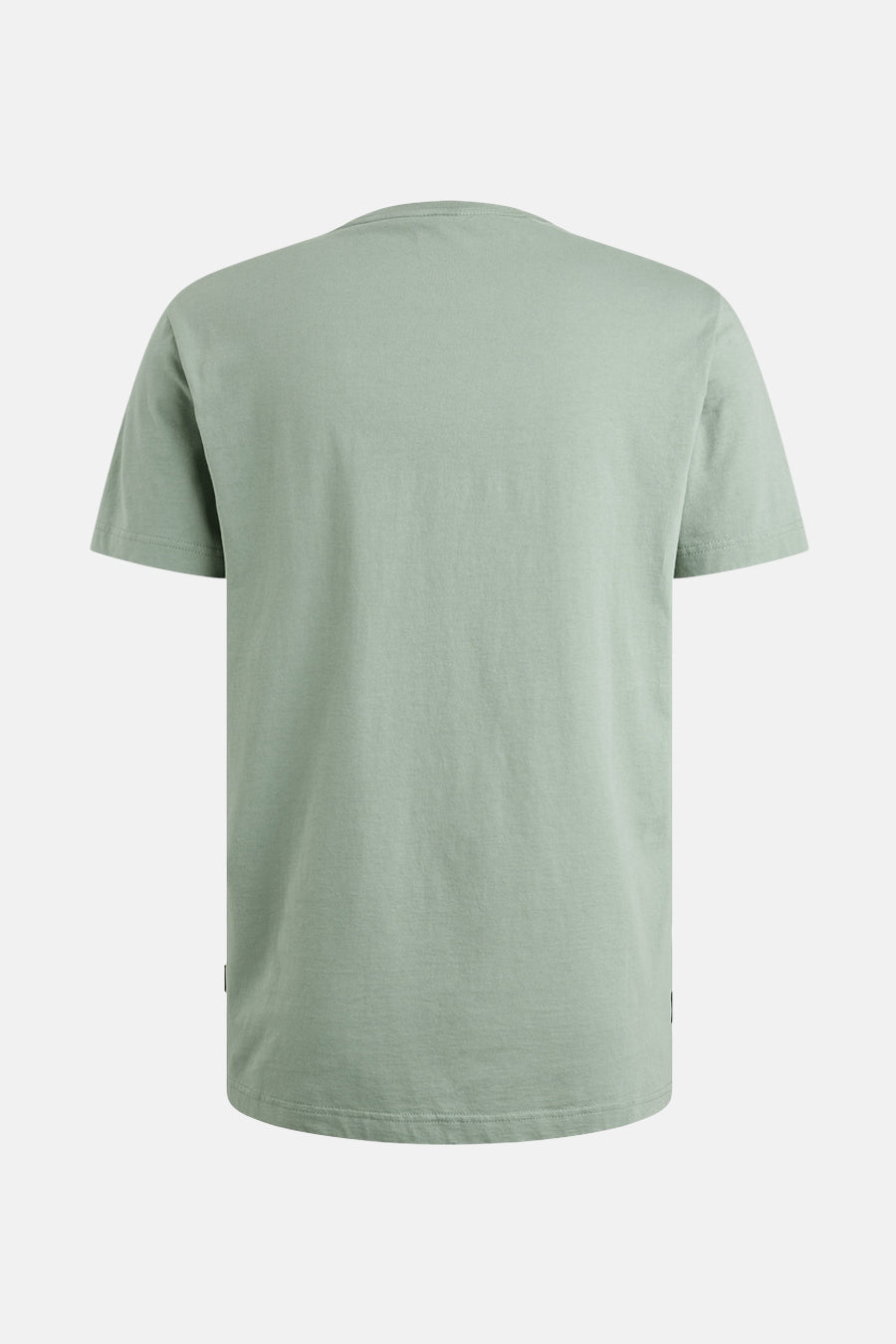 Blauw T-shirt met korte mouwen van PME Legend, achterkant, effen en casual.