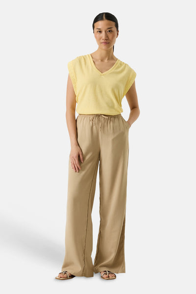 Top - jaune