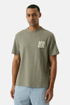 T-shirt met korte mouwen - khaki