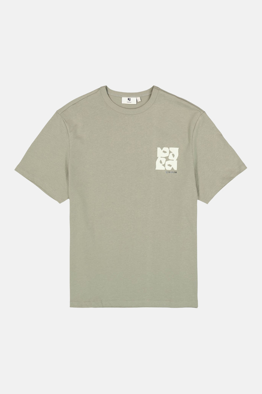 T-shirt met korte mouwen - khaki