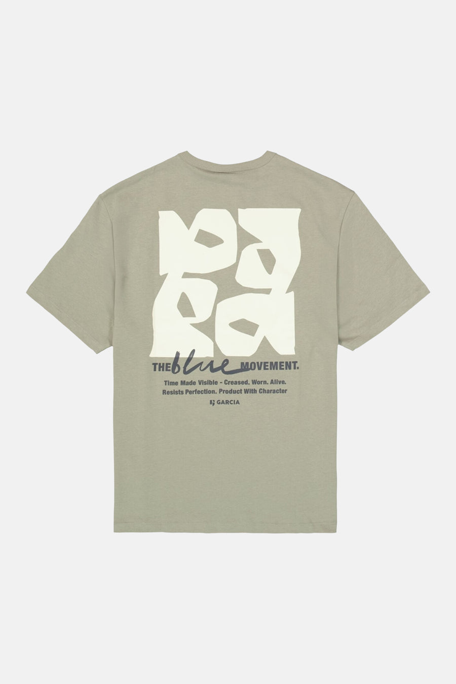 T-shirt met korte mouwen - khaki