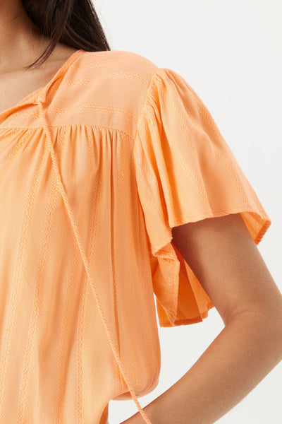 Blouse (korte mouwen) Oranje - GARCIA