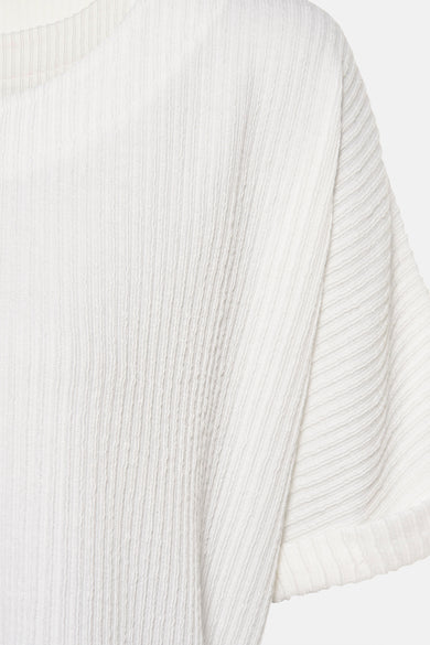 Blouse met korte mouwen - wit