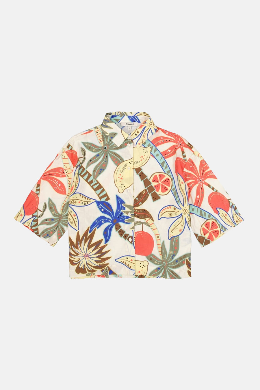 Chemise à manches courtes - multicolore