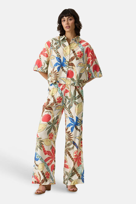 Pantalon - multicolore