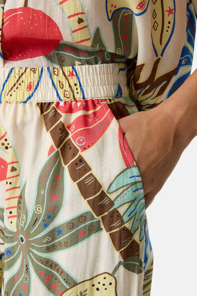 Pantalon - multicolore