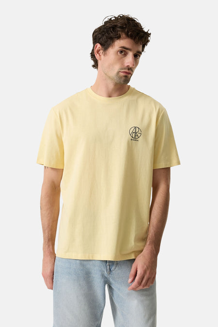T-shirt - geel