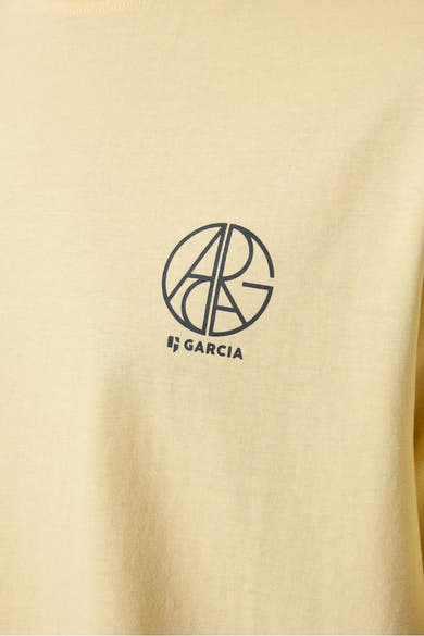 T-shirt - geel