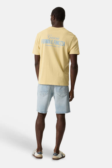 T-shirt - geel