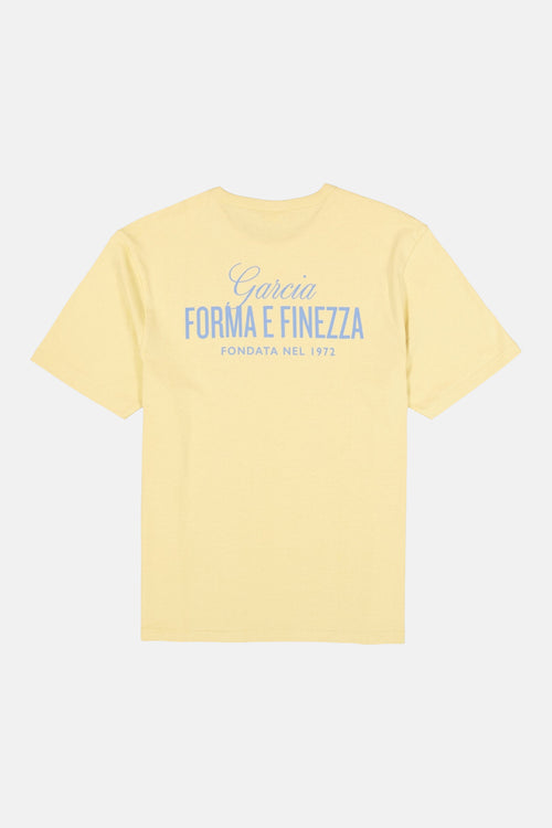 T-shirt - geel