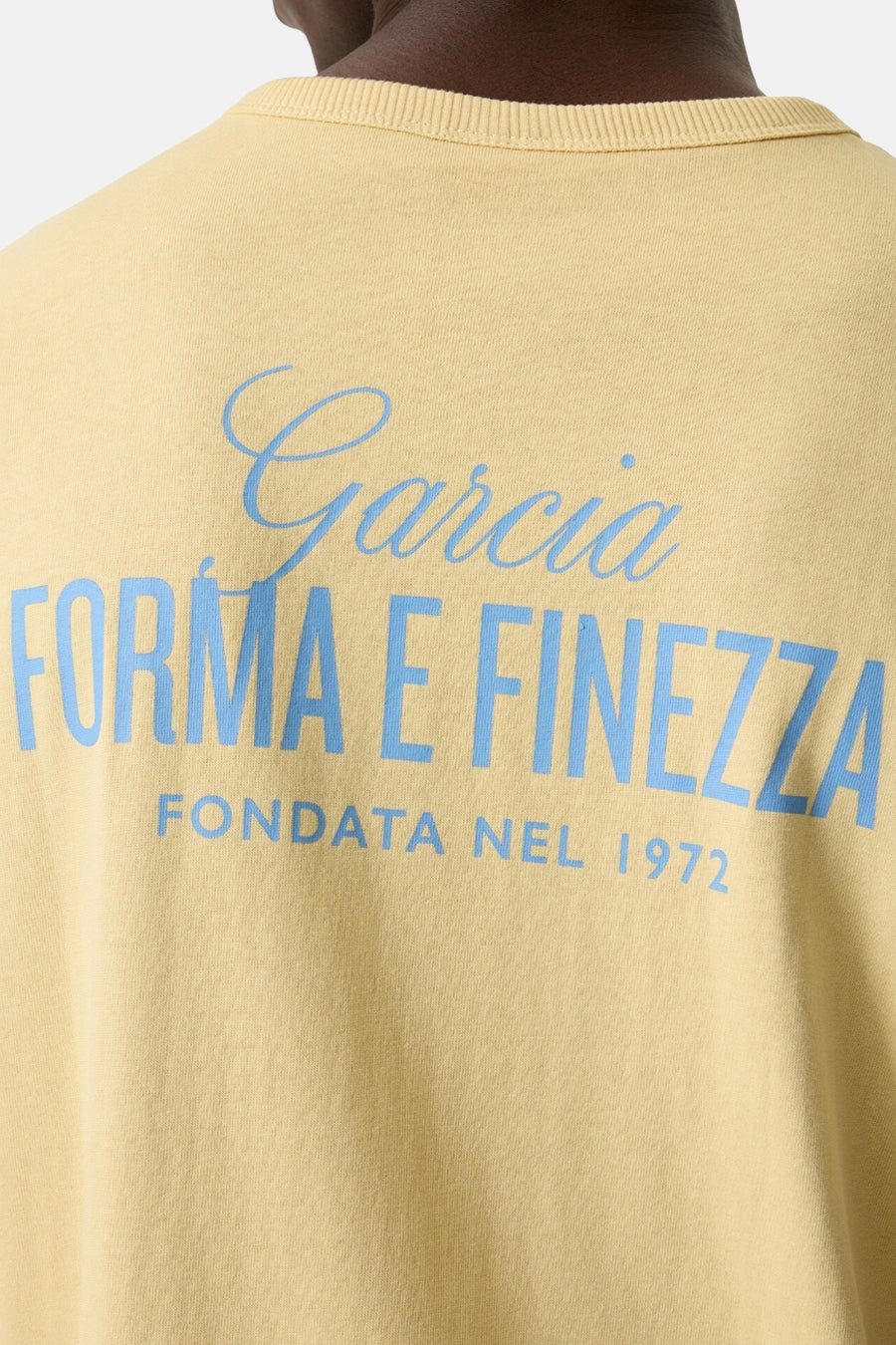 T-shirt - geel