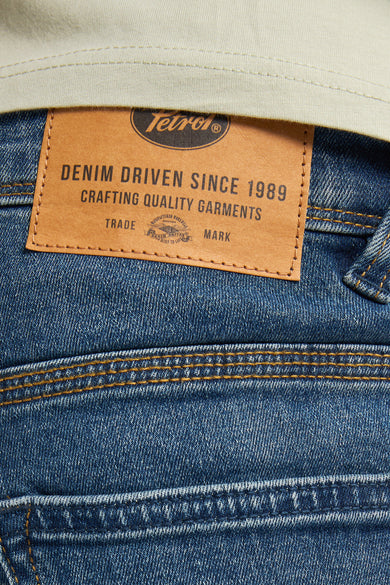 RUSSEL - mid blue denim