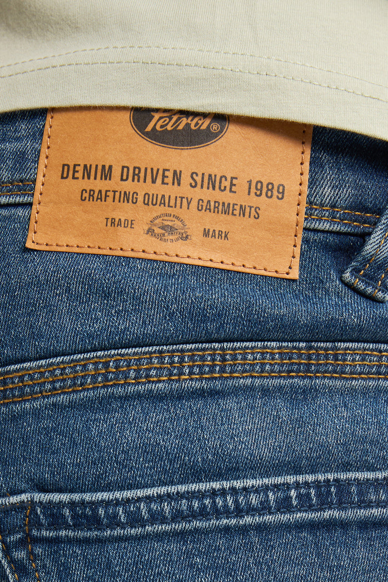RUSSEL - mid blue denim