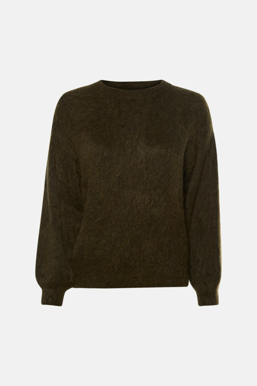Pull à manches courtes - olive