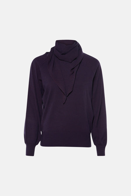 Cardigan paars - SENSO
