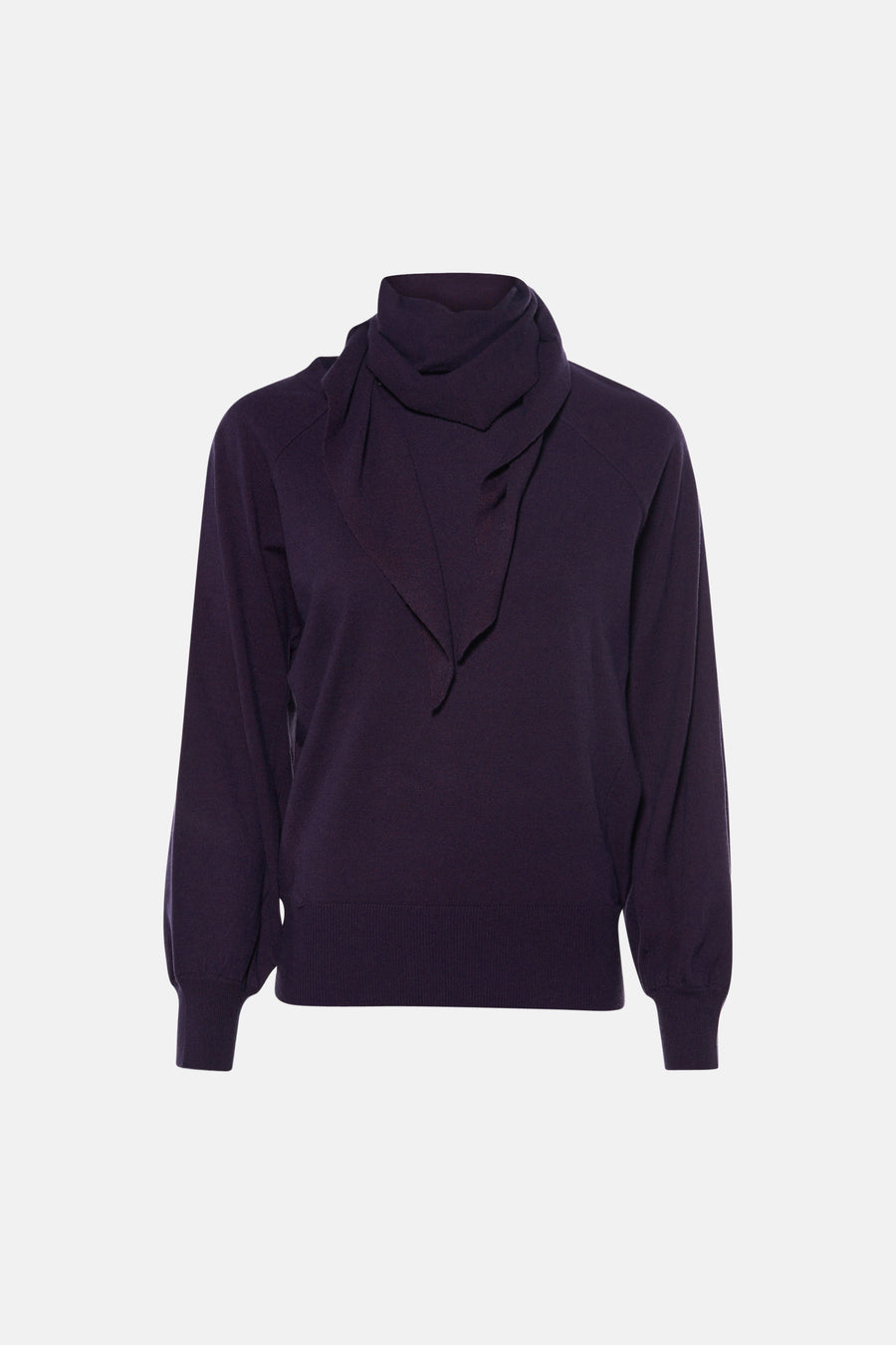Pull O-hals - paars