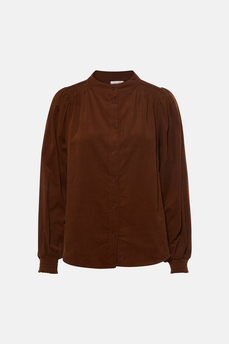 Blouse à manches longues - cognac