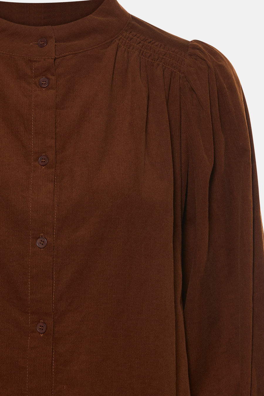 Blouse à manches longues - cognac