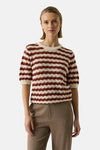 Pull col rond multicolore - GARCIA