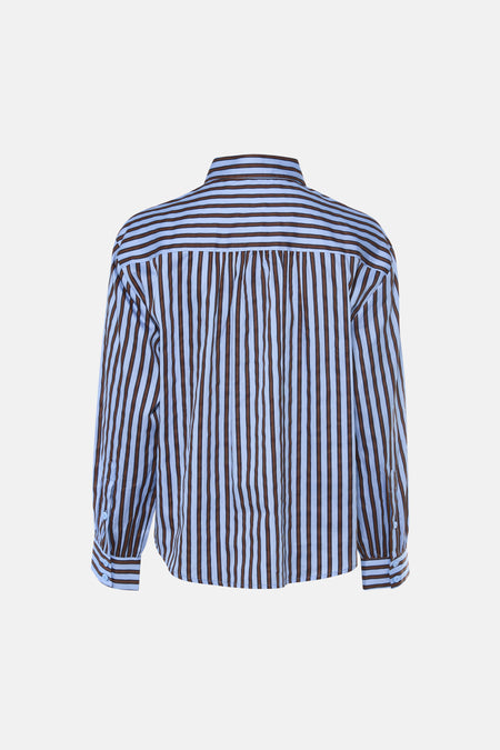 Chemisier (manches longues) bleu - SENSO