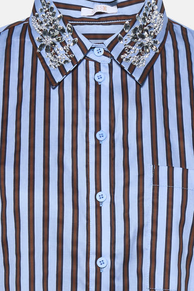 Hemd met lange mouwen - blauw