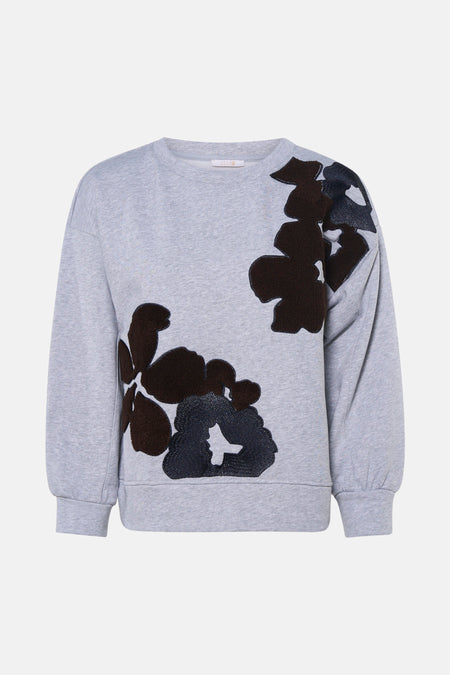 Trui met ronde hals bruin - SENSO