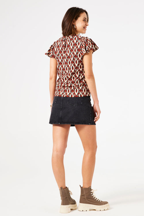 T-shirt (manches courtes) BRIQUE - GARCIA
