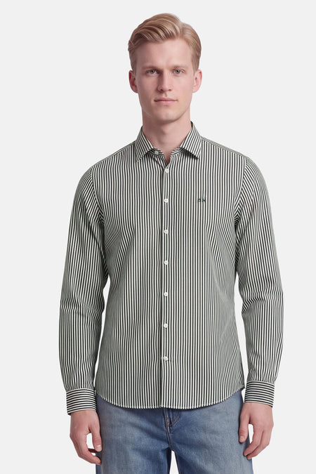 Chemise à manches longues - kahki