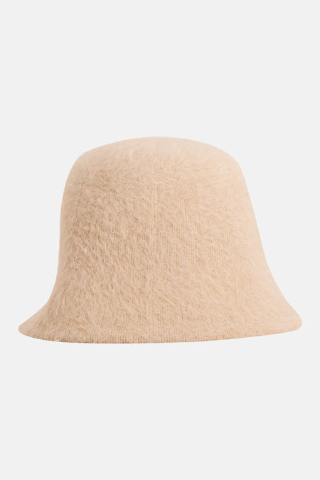 Beige bucket hat van RINO PELLE
