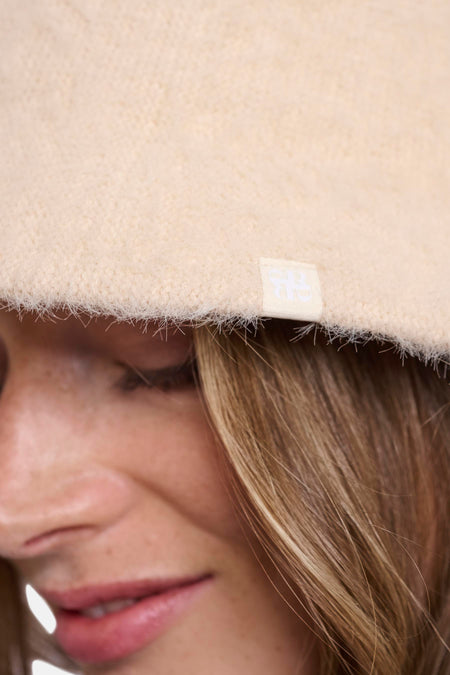 Dames acc. hoofddeksel buckethat beige - RINO PELLE